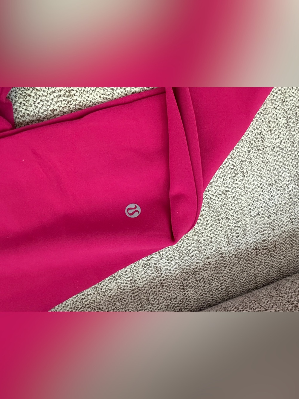Magenta lululemon workout set - Picture 3 of 4